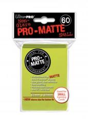 Ultra Pro PRO-Matte YuGiOh Sized Sleeves - Bright Yellow (60ct)